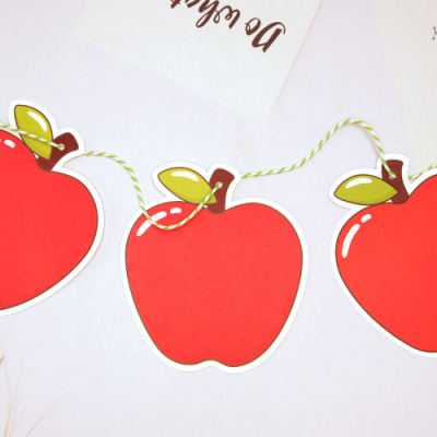 [파티콘] 사과 열매 카드