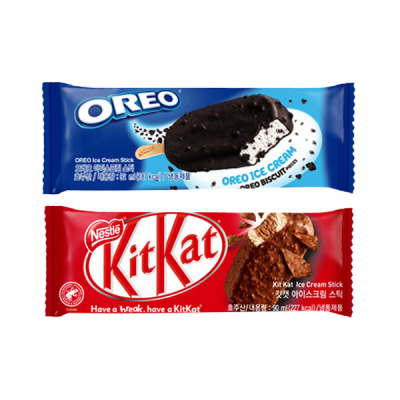 [OREO/KitKat] 오레오X킷캣 아이스크림 스틱 (구성별 택1)